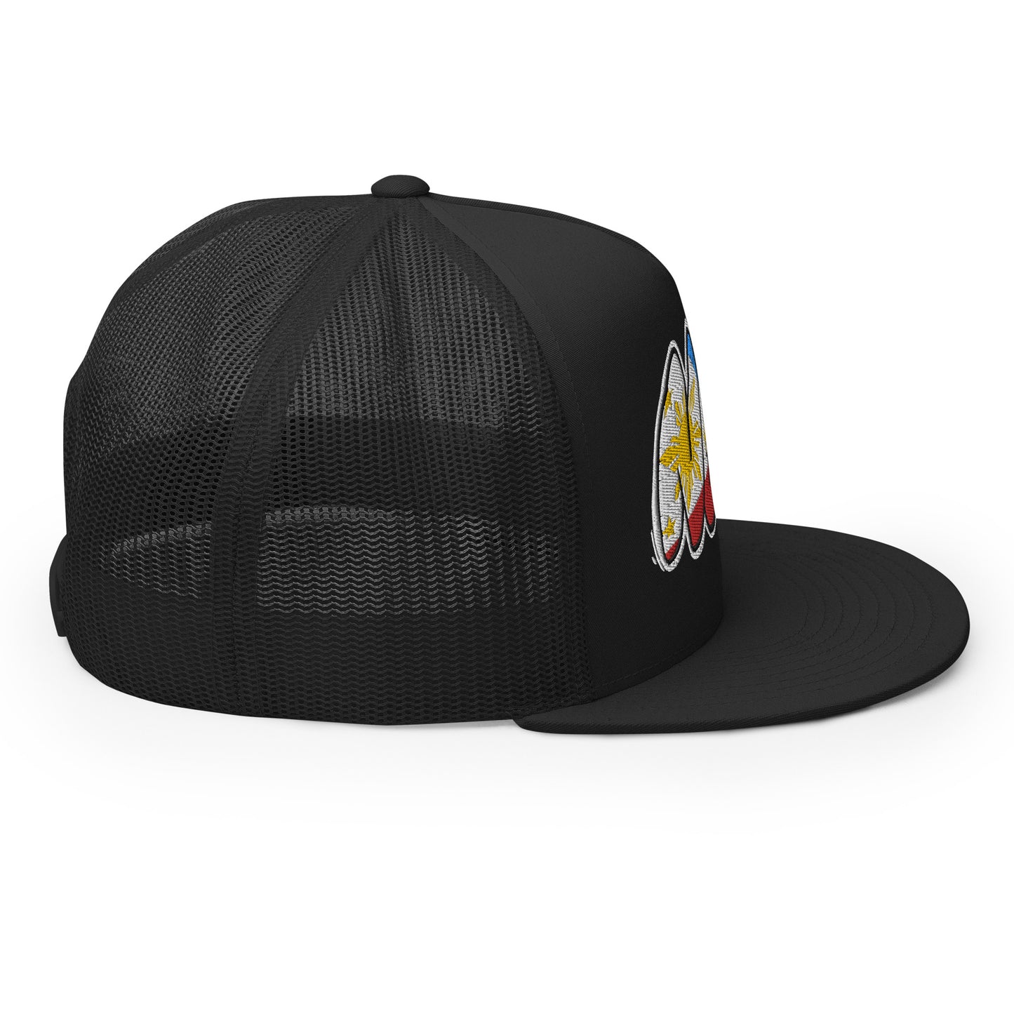 NOVA Filipino Filipina Tag Throwup Trucker Cap