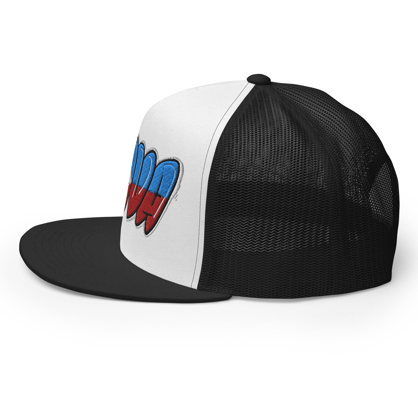 NOVA Filipino Filipina Tag Throwup Trucker Cap