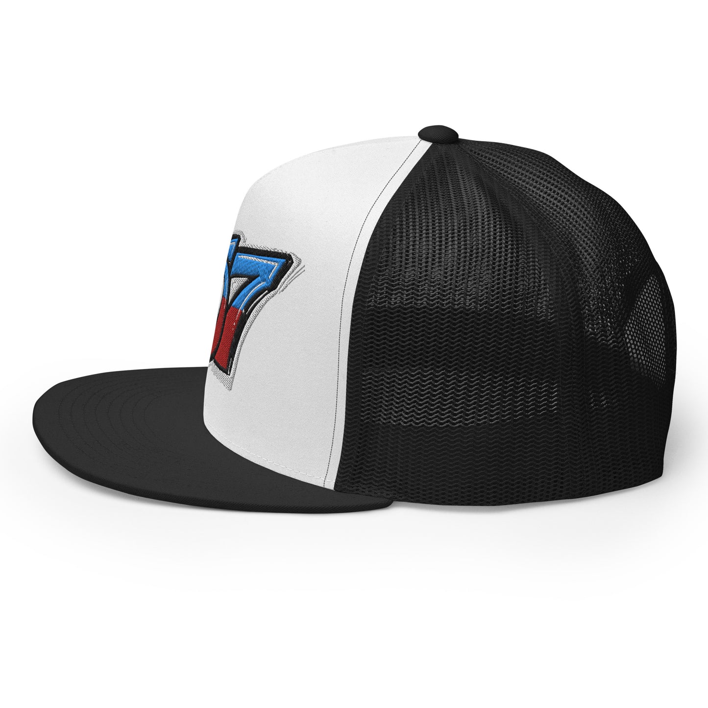 757 Filipino Filipina Tag Throwup Trucker Cap