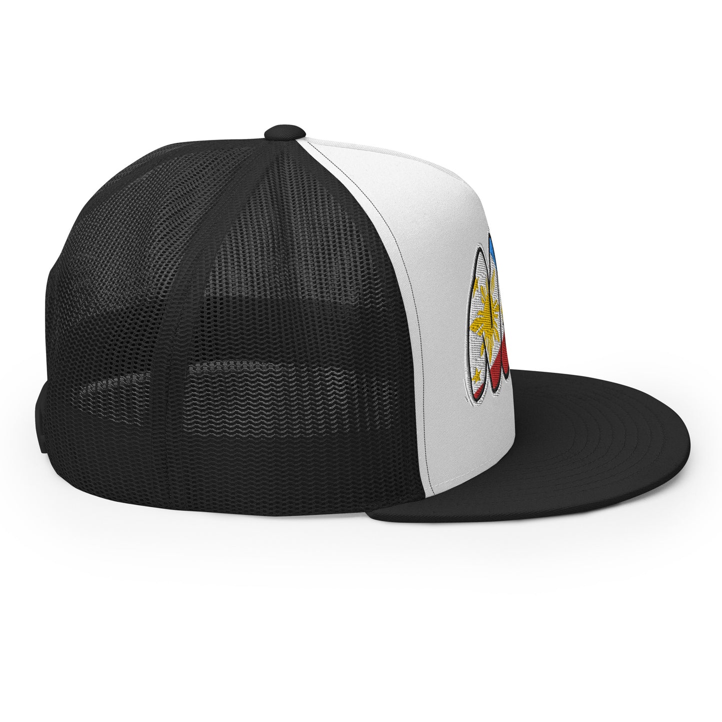 NOVA Filipino Filipina Tag Throwup Trucker Cap