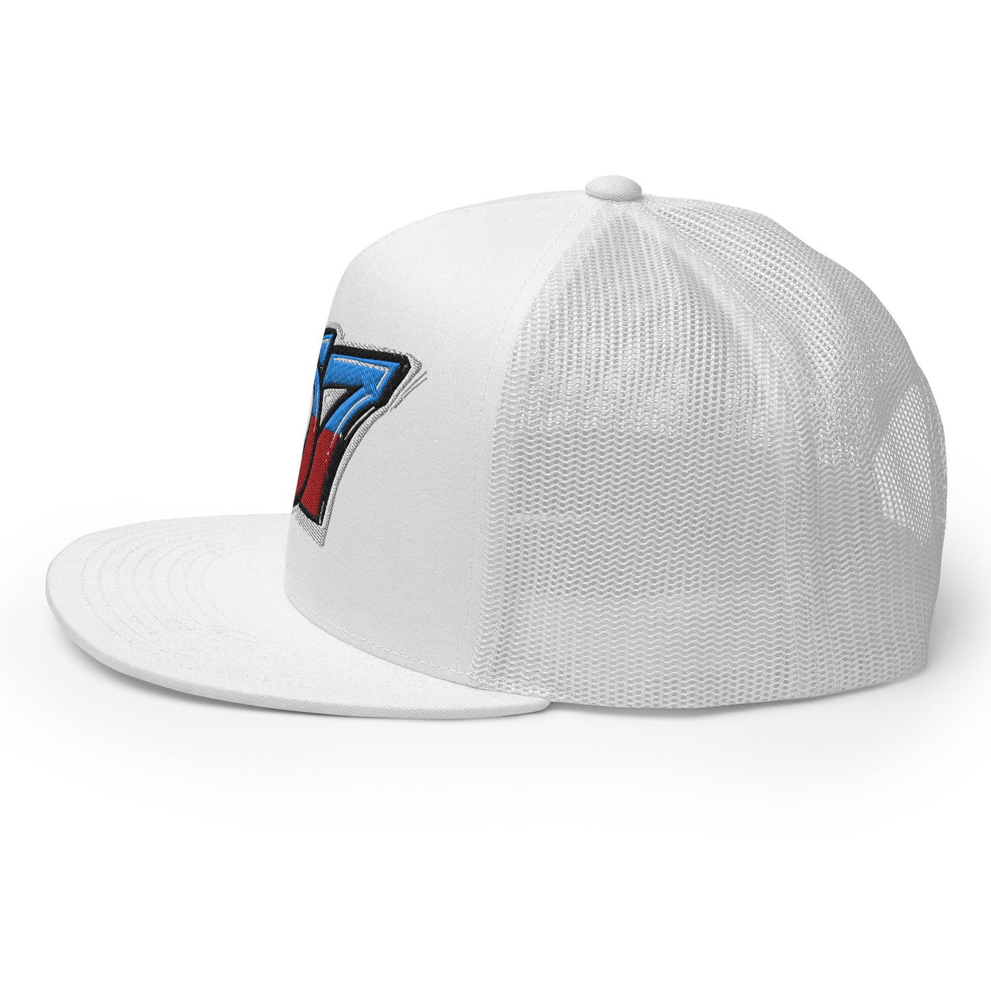 757 Filipino Filipina Tag Throwup Trucker Cap