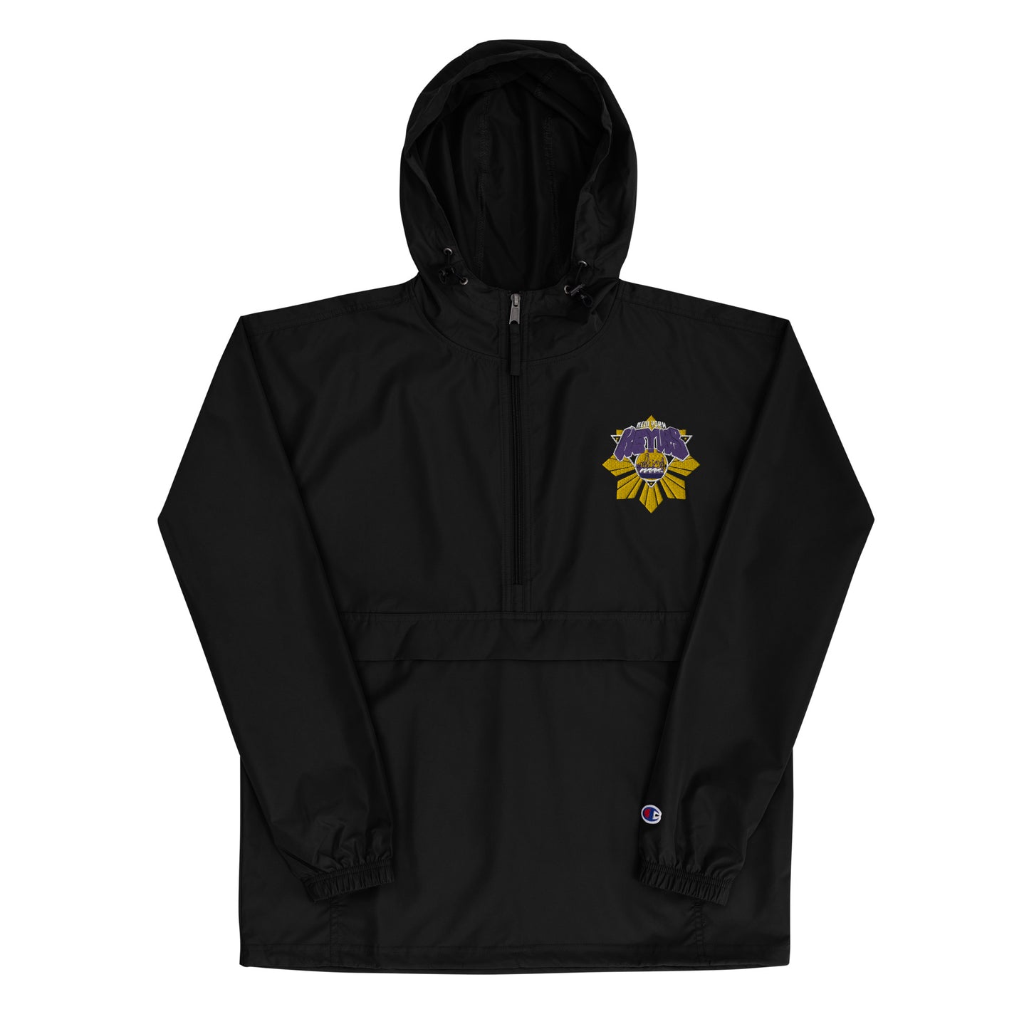 Keyks NYC Tribal Embroidered Champion Packable Jacket