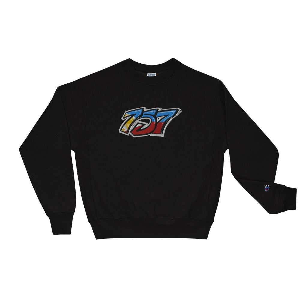 757 Pilipinas Tag  Champion Sweatshirt